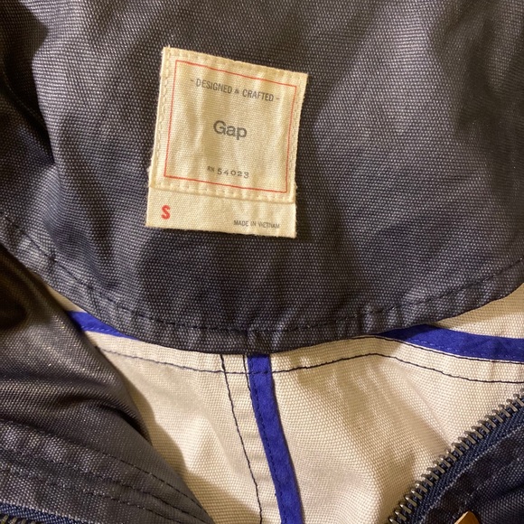 NWOT Gap Adirondack Style Jacket - Blue Small - Picture 4 of 4